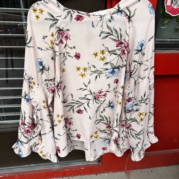 Love Riche Ruffled Blouse with Long Sleeves - Picture 1 of 3